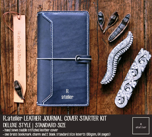 R.atelier BESPOKE HANDMADE LEATHER JOURNAL / PLANNER COVERS