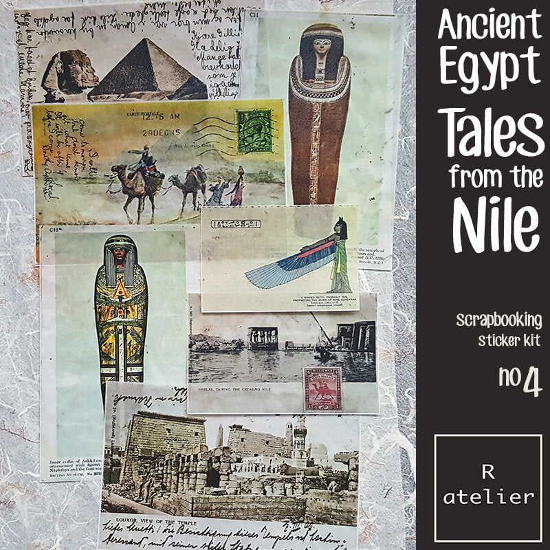Ancient Egypt Series | Scrapbooking Stickers