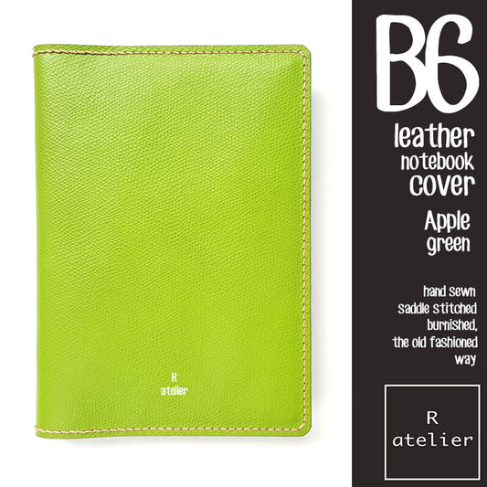 R.atelier B6 Stalogy Leather Folio | Apple Green