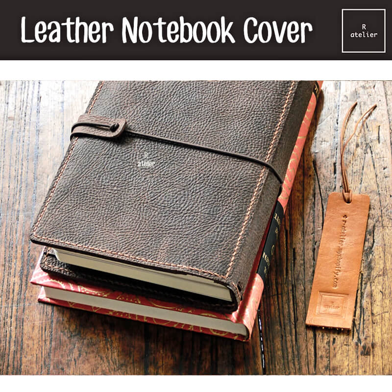 R.atelier B6 / B6 Slim TN Leather Folio | Bistre Brown (Type 3)