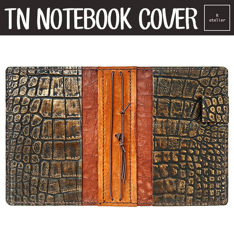 R.atelier A6 TN Leather Notebook Journal Cover Folio