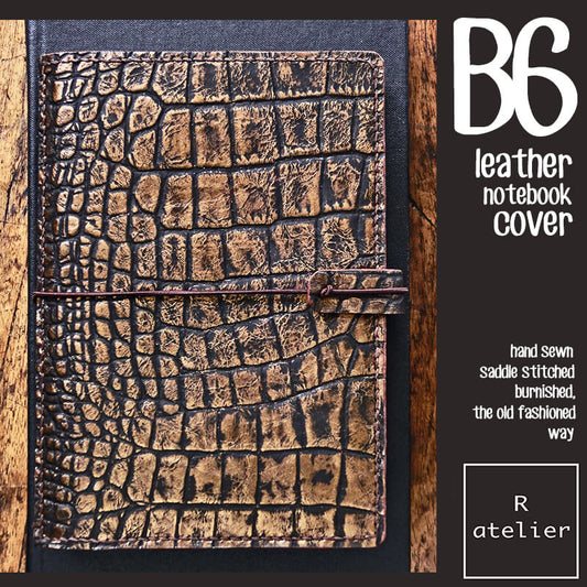 R.atelier B6 / B6 Slim TN Leather Notebook Folio Cover