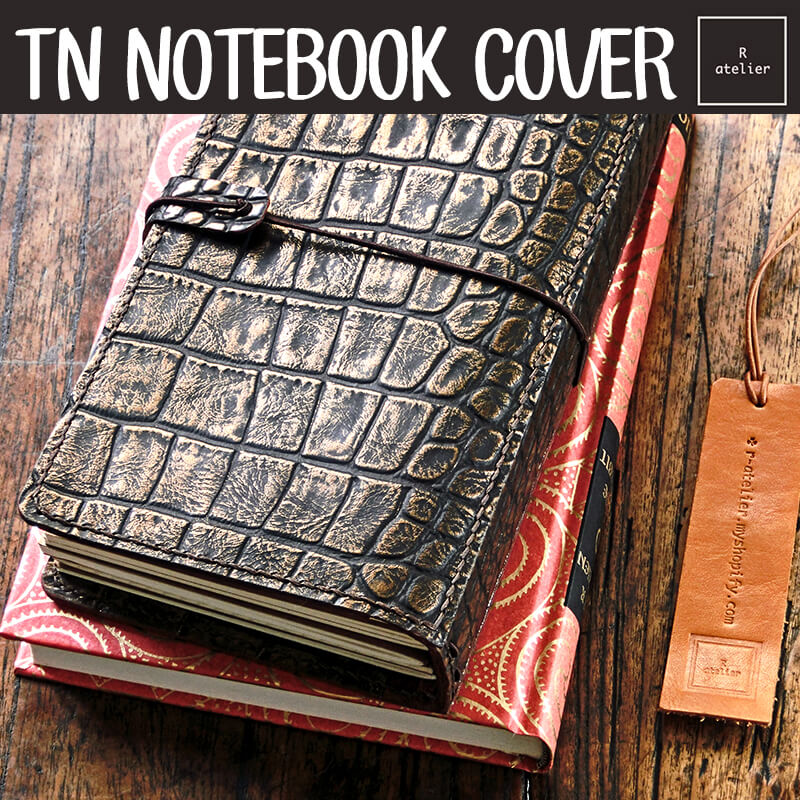 R.atelier Standard TN Leather Notebook Journal Folio Cover