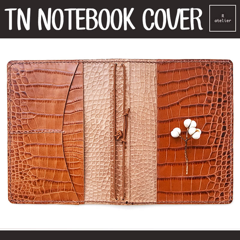 R.atelier A6 TN Leather Notebook Journal Cover Folio