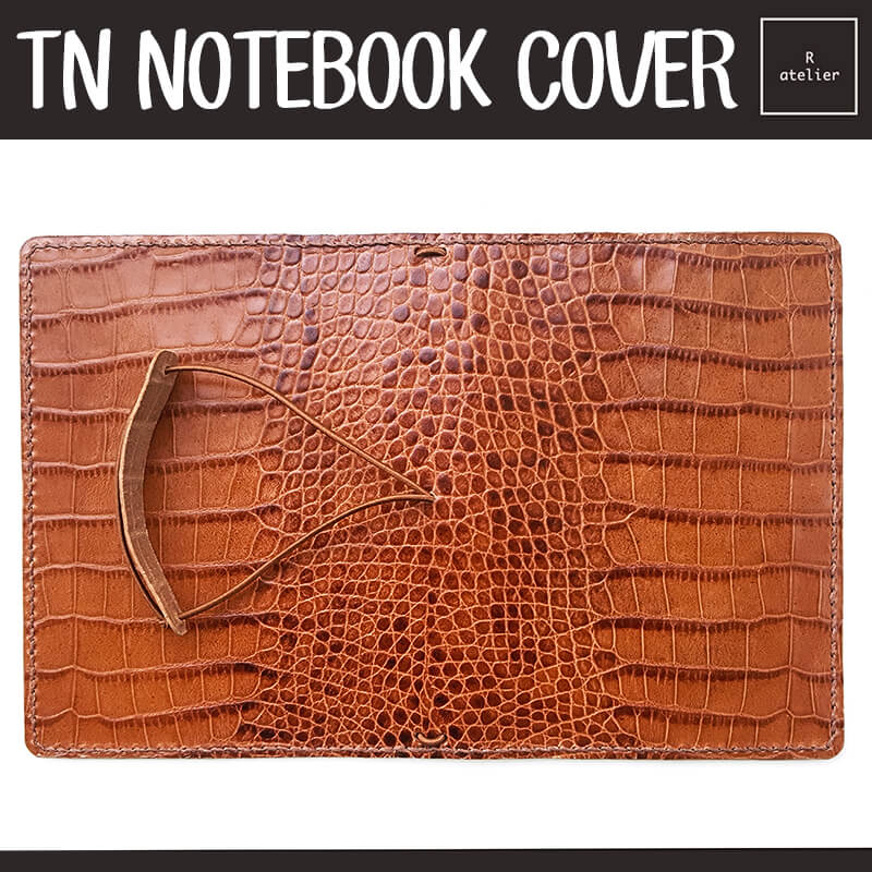 R.atelier A6 TN Leather Notebook Journal Cover Folio