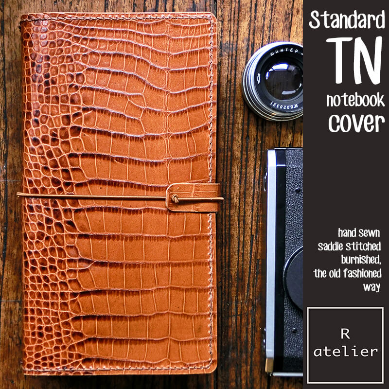 R.atelier Standard TN Leather Notebook Journal Folio Cover