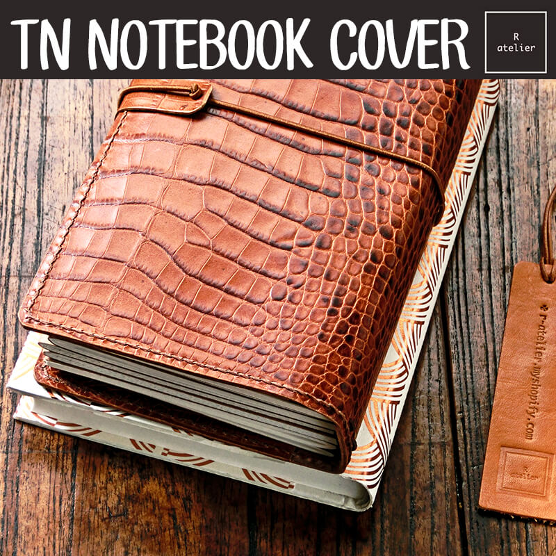 R.atelier Standard TN Leather Notebook Journal Folio Cover