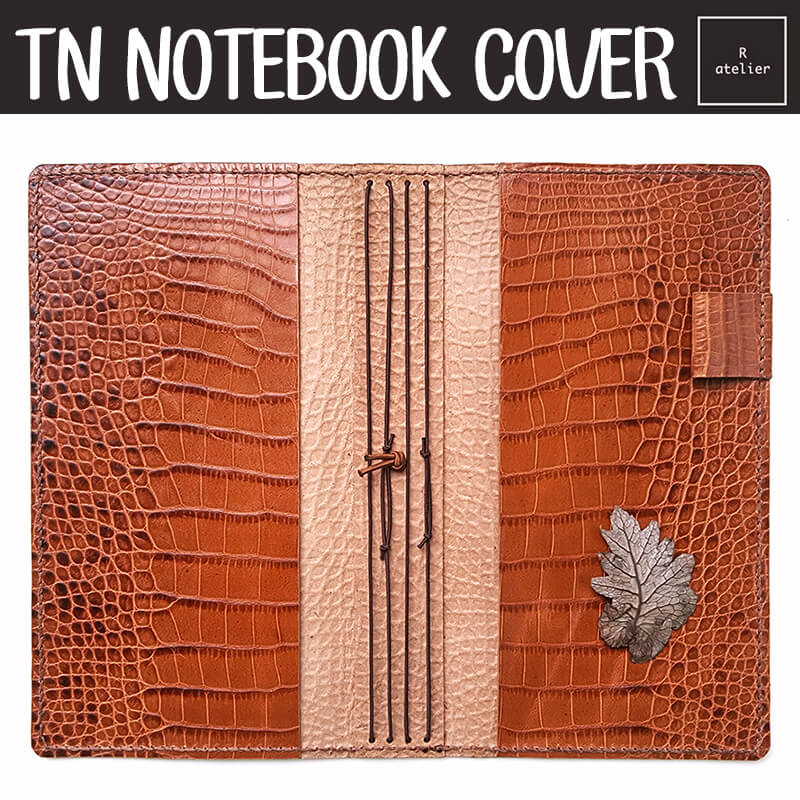 R.atelier Standard TN Leather Notebook Journal Folio Cover