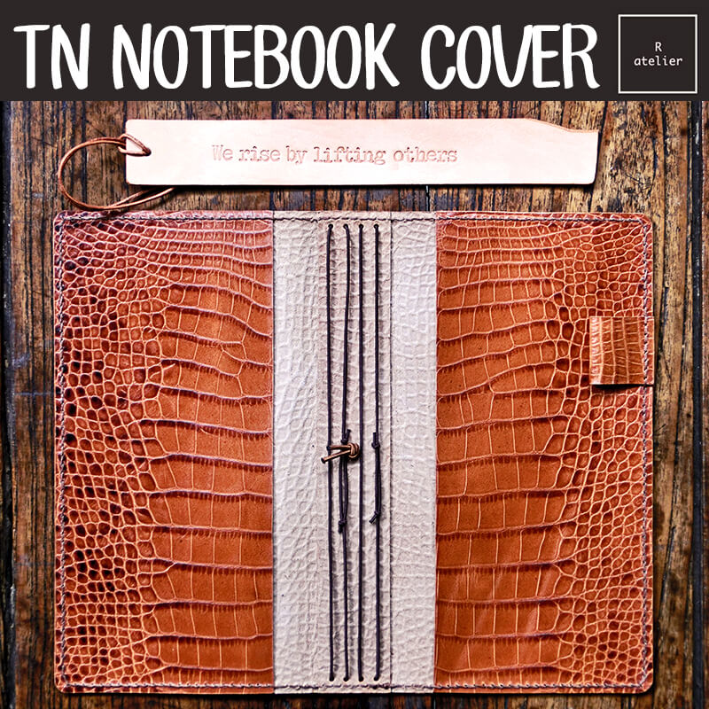 R.atelier Standard TN Leather Notebook Journal Folio Cover