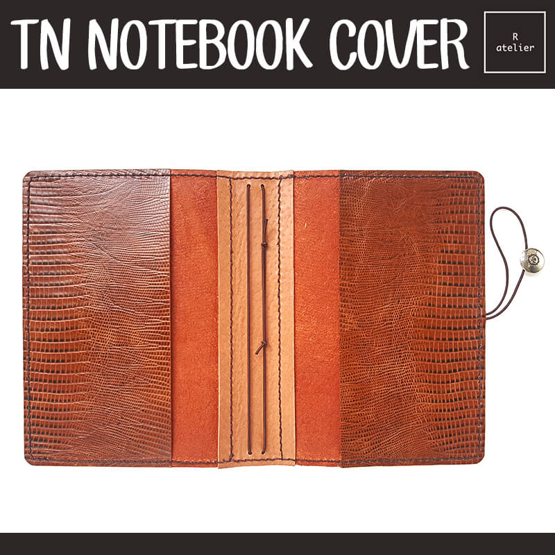 R.atelier A6 TN Leather Notebook Journal Cover Folio