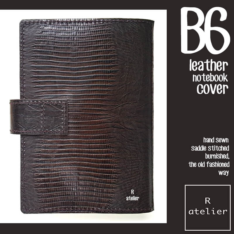 R.atelier B6 / B6 Slim TN Leather Folio | Double Espresso