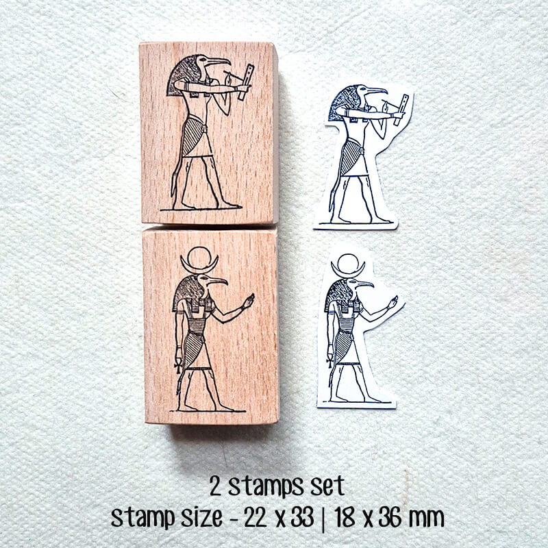 Ancient Egypt Archaeology Scrapbooking Wooden Stamps
