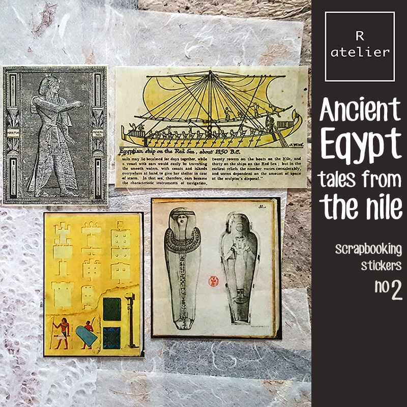 Ancient Egypt Series Scrapbooking Washi Stickers