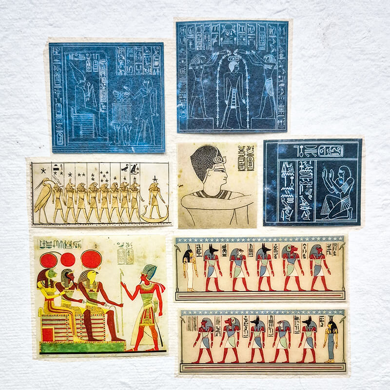 Ancient Egypt Archaeology Scrapbooking Stickers