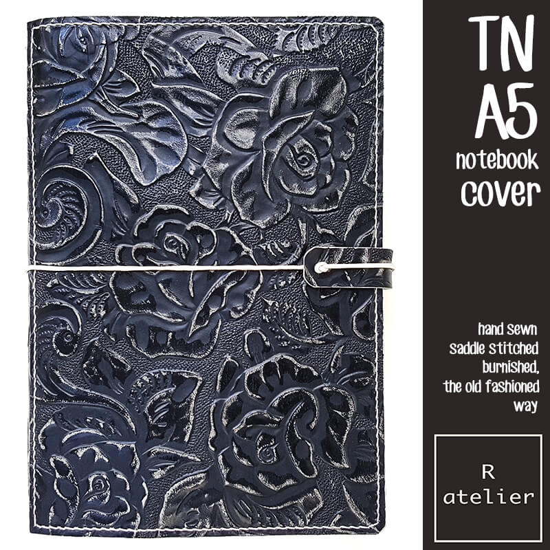 R.atelier A5 TN Leather Notebook Journal Cover Folio