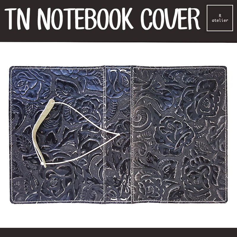 R.atelier A5 TN Leather Notebook Journal Cover Folio
