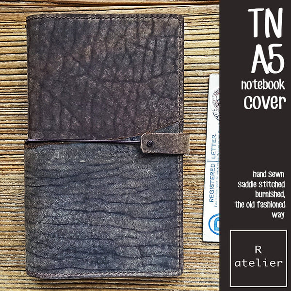 R.atelier A5 TN Leather Notebook Journal Cover Folio