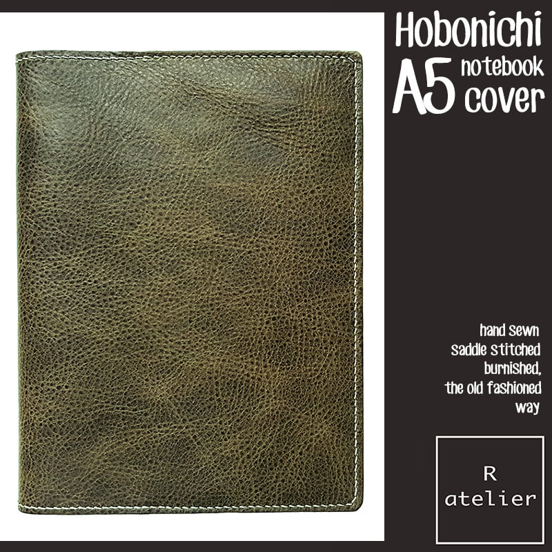 R.atelier Hobonichi A5 Leather Notebook Folio Cover