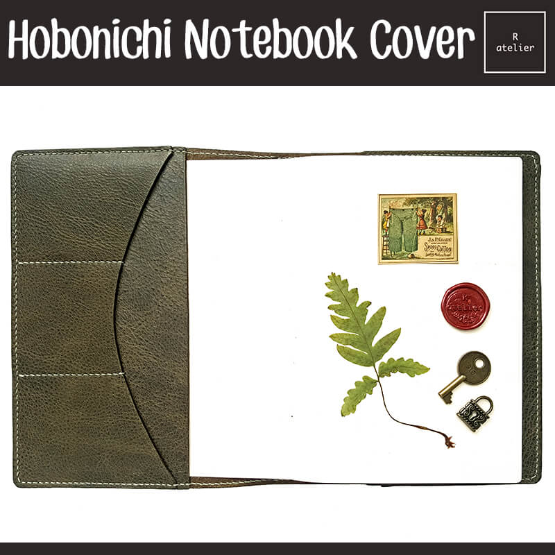 R.atelier Hobonichi A5 Leather Notebook Folio Cover