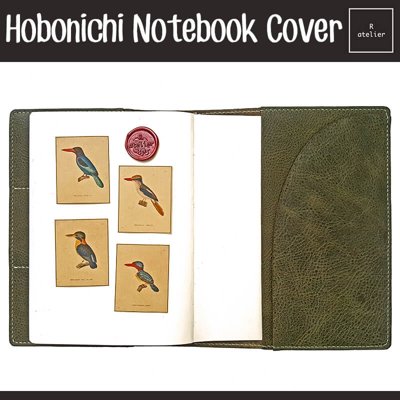 R.atelier Hobonichi A5 Leather Notebook Folio Cover
