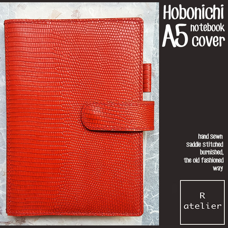 R.atelier Hobonichi A5 Leather Notebook Folio Cover