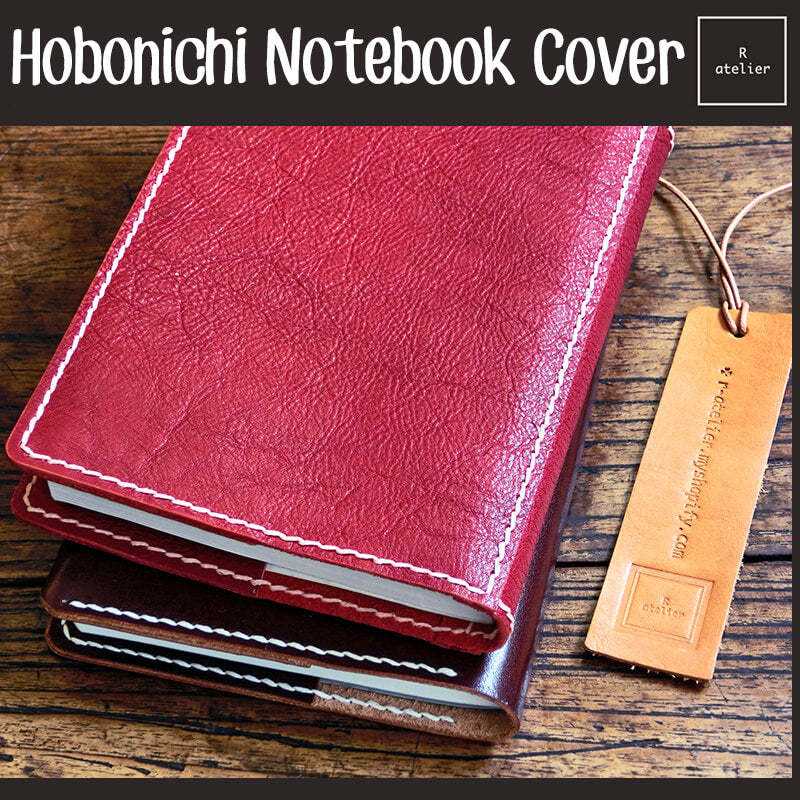 R.atelier Hobonichi A6 Leather Notebook Folio Cover