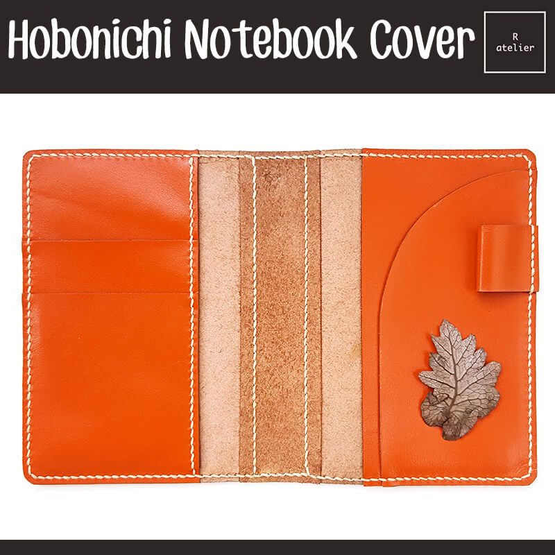 R.atelier Hobonichi A6 Leather Notebook Folio Cover