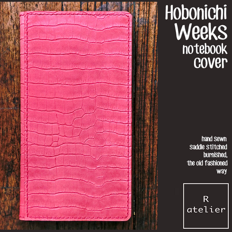R.atelier Hobonichi Weeks Mega Leather Notebook Folio Cover