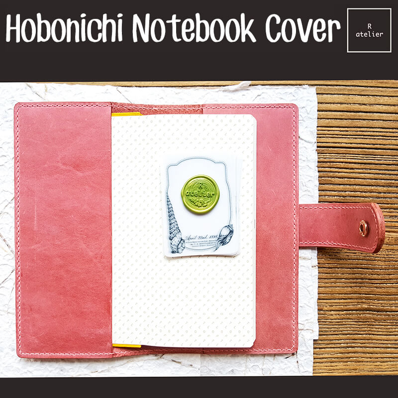 R.atelier Hobonichi Weeks Mega Leather Notebook Folio Cover