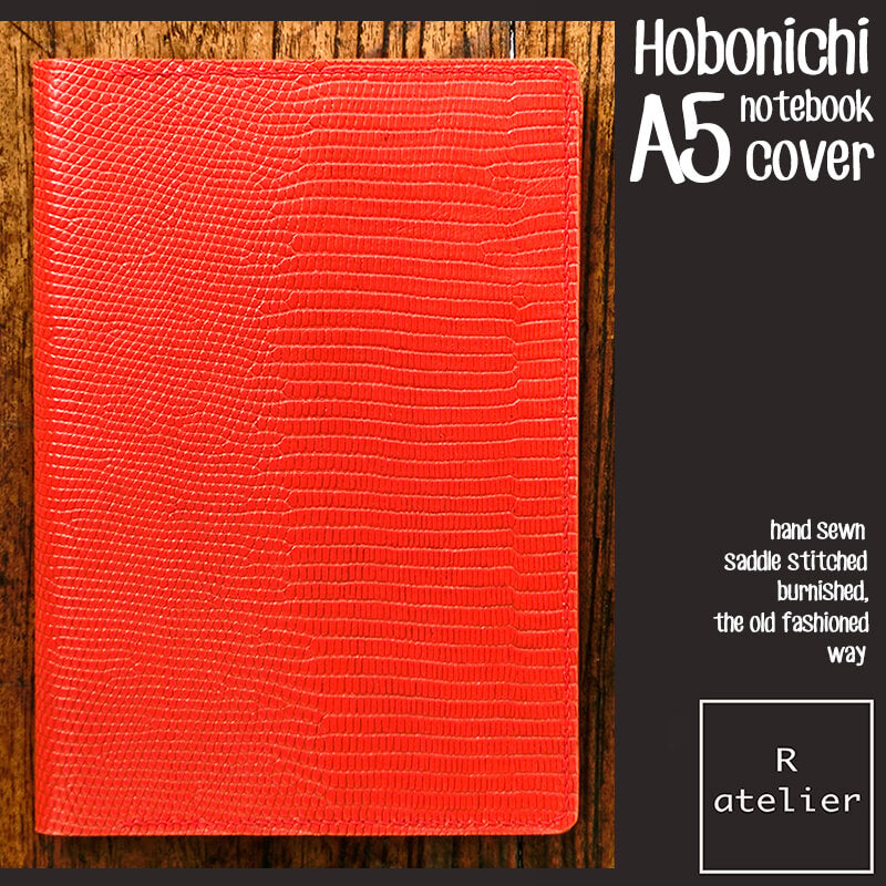 R.atelier Hobonichi A5 Leather Notebook Folio Cover