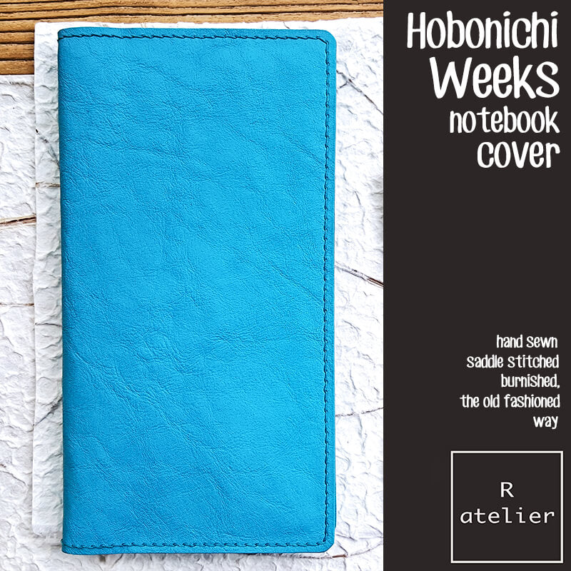 R.atelier Hobonichi Weeks Mega Leather Notebook Folio Cover