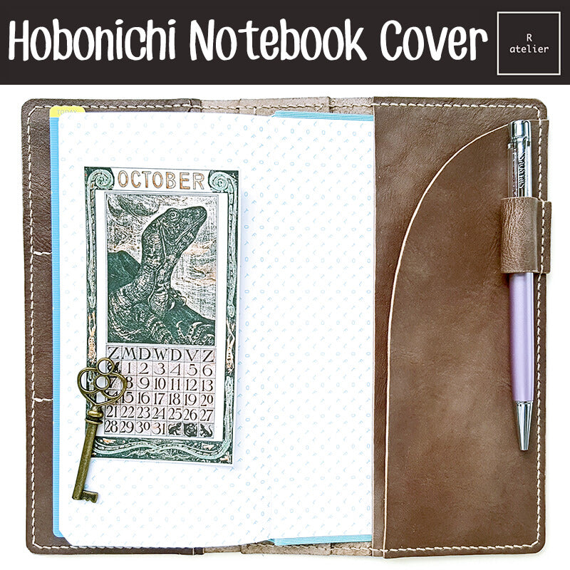 R.atelier Hobonichi Weeks Mega Leather Notebook Folio Cover