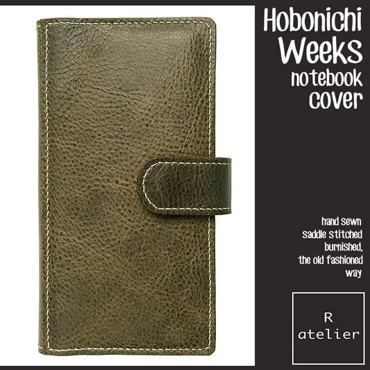 R.atelier Hobonichi Weeks Mega Leather Notebook Folio Cover