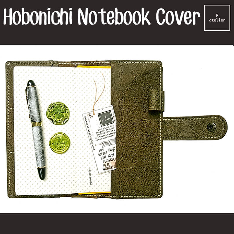 R.atelier Hobonichi Weeks Mega Leather Notebook Folio Cover