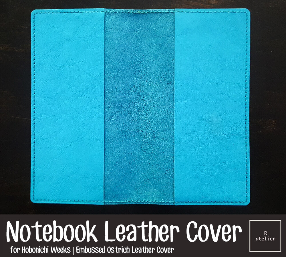 Leather Notebook Cover | Hobonichi Weeks Mega (FREE SHIP DEALS)