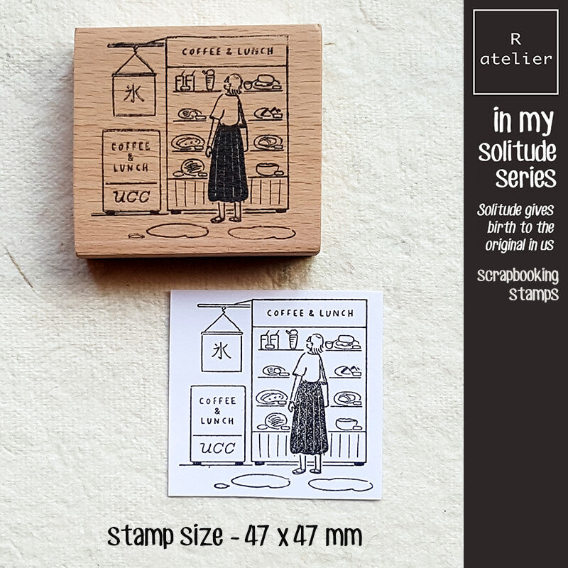 in my solitude daily life Scrapbooking Wooden Stamps