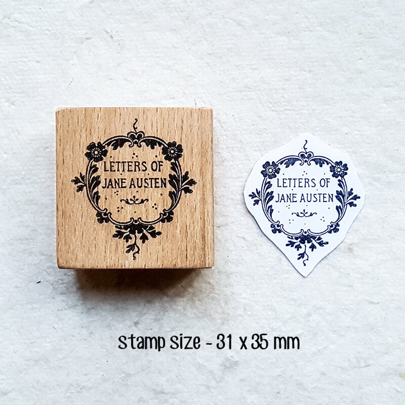 Victorian Art Literature Masquerade Masks  Scrapbooking Wooden Stamp