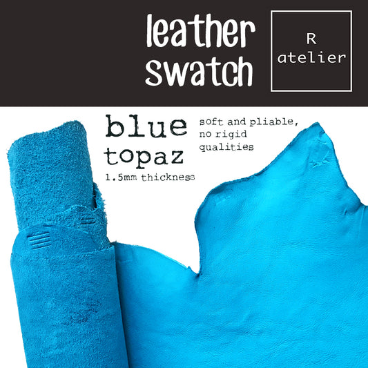 R.atelier Leather | Blue Topaz