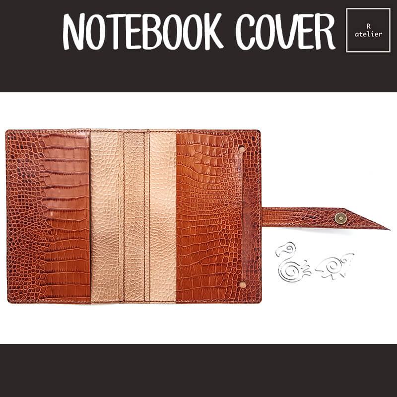 R.atelier Leuchtturm1917 A5 Leather Notebook Folio Cover