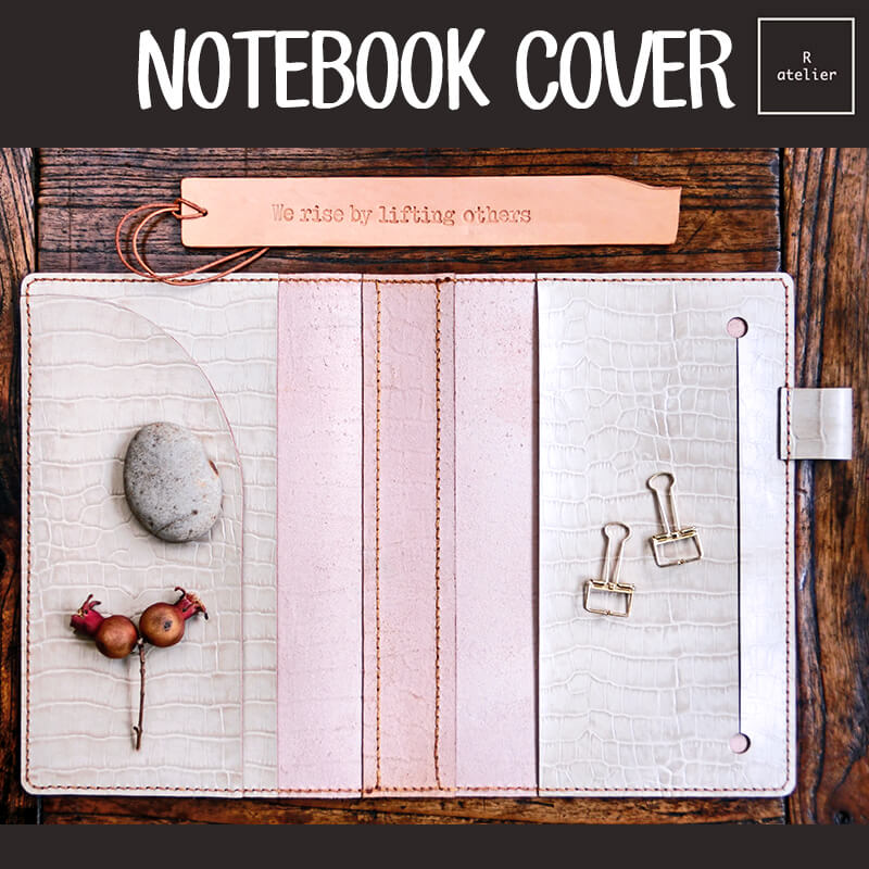 R.atelier Leuchtturm1917 A5 Leather Notebook Folio Cover