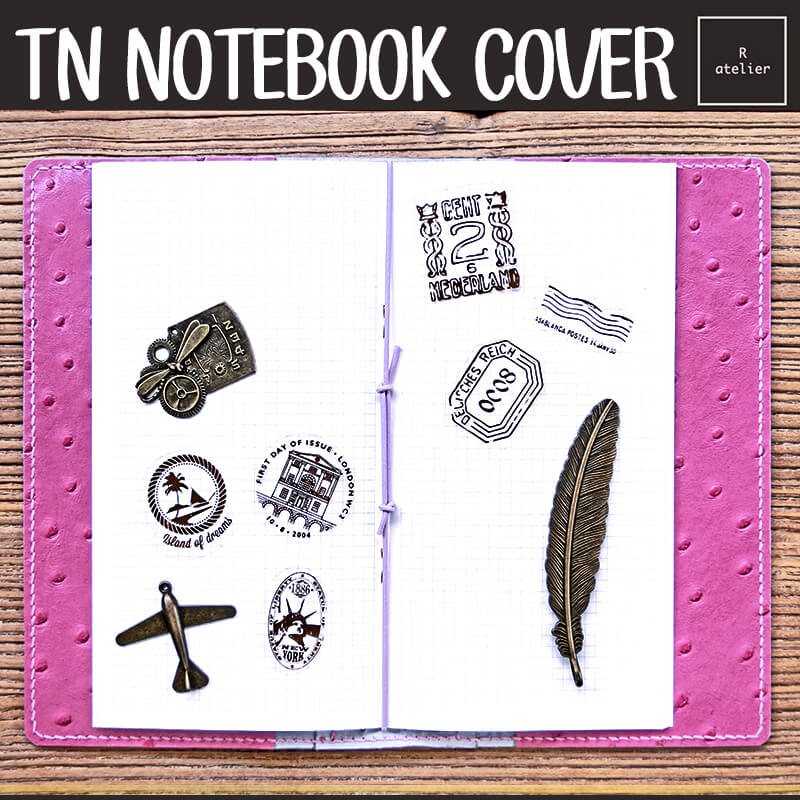 R.atelier Standard TN Leather Notebook Journal Folio Cover