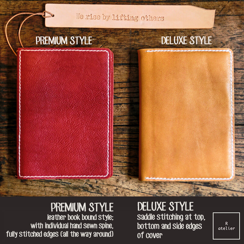 R.atelier Hobonichi A5 Leather Notebook Folio Cover (Deluxe)