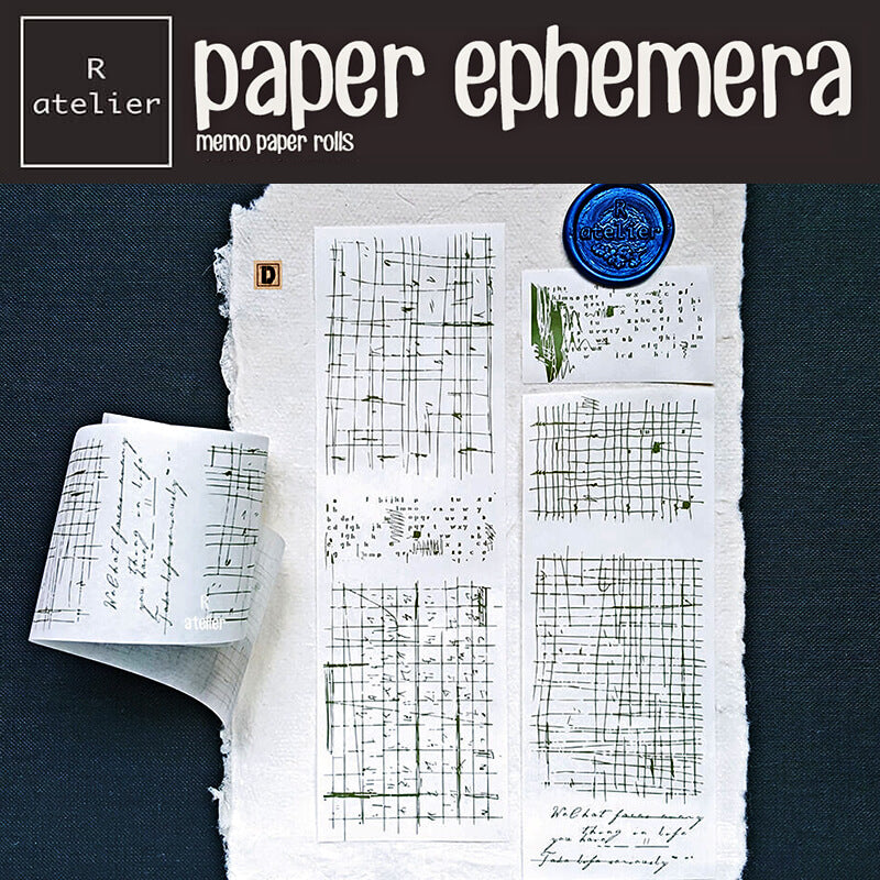 Paper Ephemera Scrapbooking Memo Tape