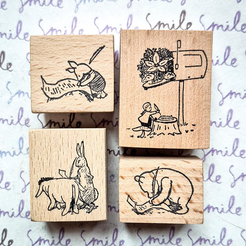 Penpal Love Writing Letters Scrapbooking Wooden Stamp