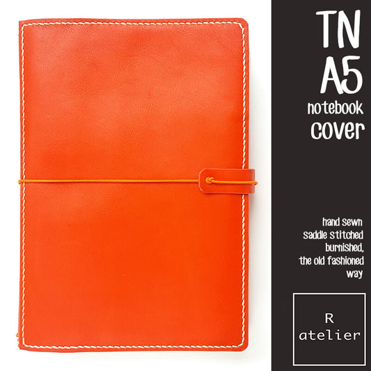 R.atelier A5 TN Leather Notebook Journal Cover Folio