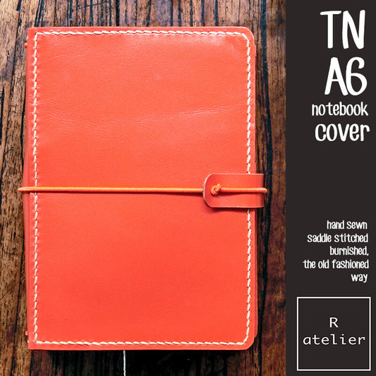 R.atelier A6 TN Leather Notebook Journal Cover Folio
