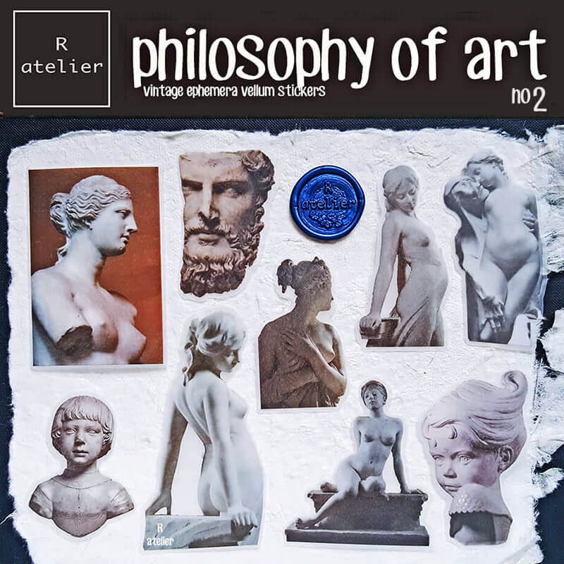 philosophy of art (2) | Decorative Scrapbooking Stickers