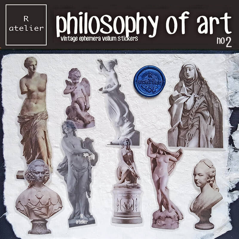 philosophy of art (2) | Decorative Scrapbooking Stickers
