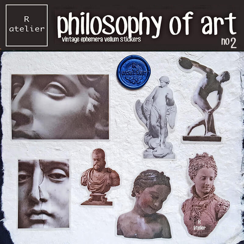 philosophy of art (2) | Decorative Scrapbooking Stickers