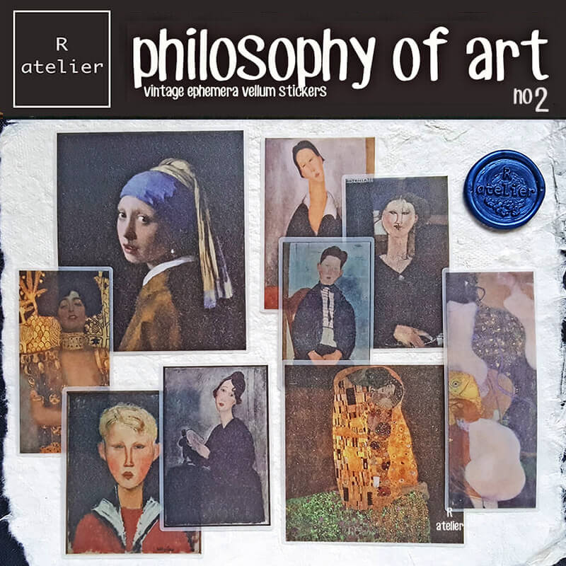 philosophy of art (2) | Decorative Scrapbooking Stickers